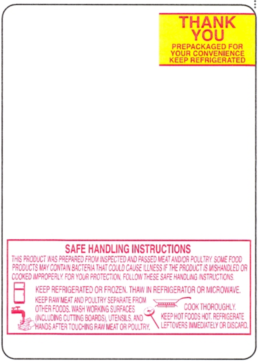 Mettler Toledo 8442 et 3.3 2.3125" x 3.3125" Red Yellow & Safe Handling Scale Labels, Pre-printed, 20 Rolls/Case